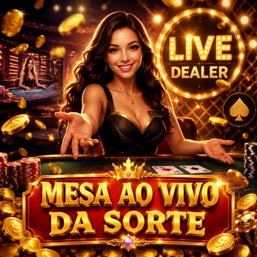 Dealer brasileira conduzindo uma mesa de roleta ao vivo em estúdio com iluminação profissional