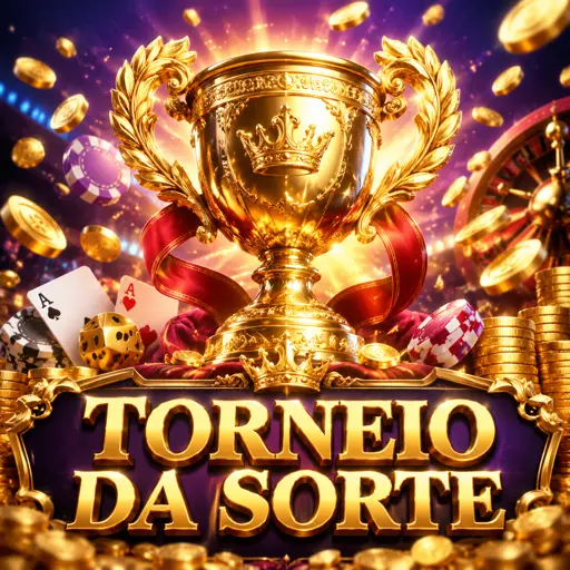 Banner de torneio de slots com ranking e prize pool em reais